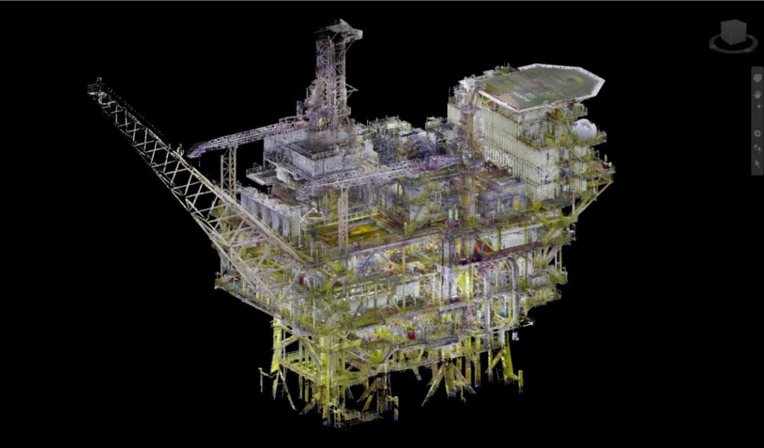 番禺30-1平台3D点云模型