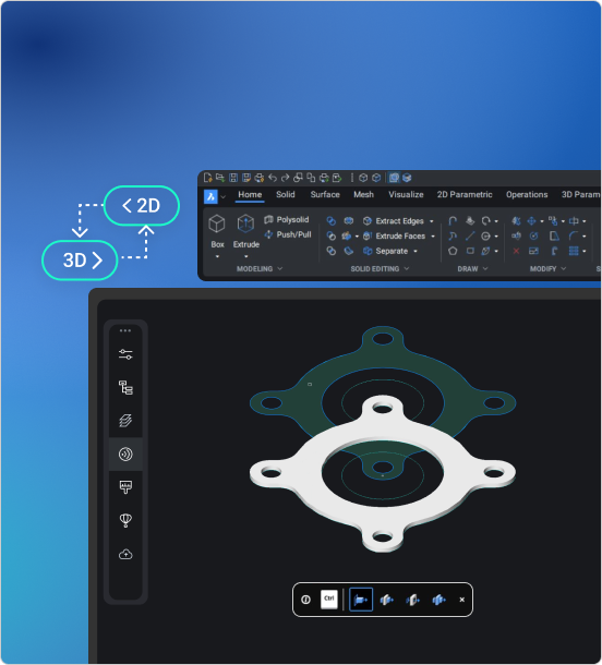 鲲恒CAD Ultimate 界面
